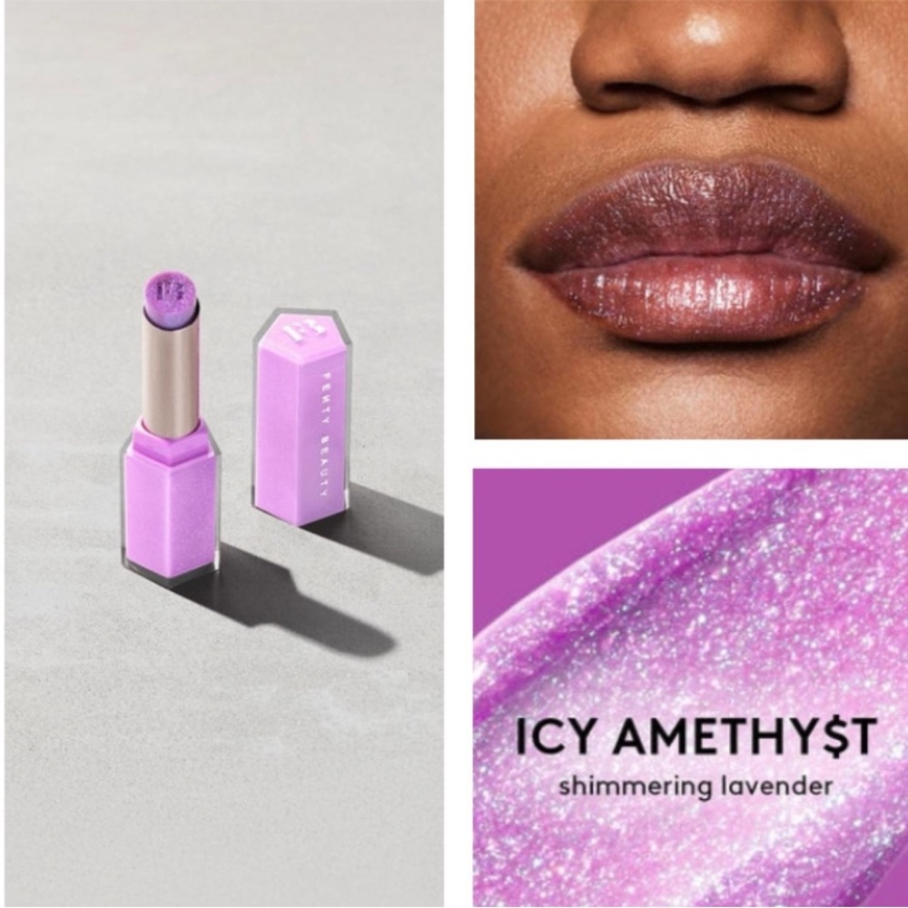 Fenty Beauty Gloss Bomb Stix High-Shine Gloss Stick ICY AMETHYST SOLDOUT ITEM